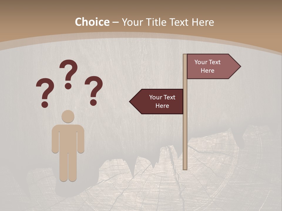 Art Pattern Hardwood PowerPoint Template