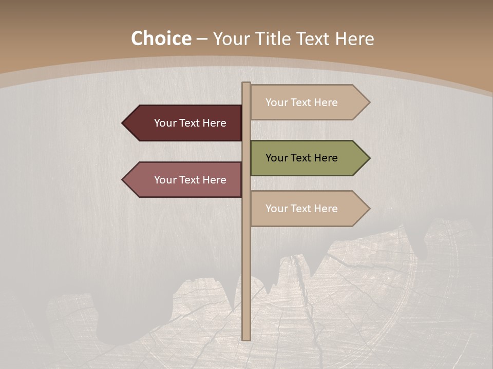 Art Pattern Hardwood PowerPoint Template