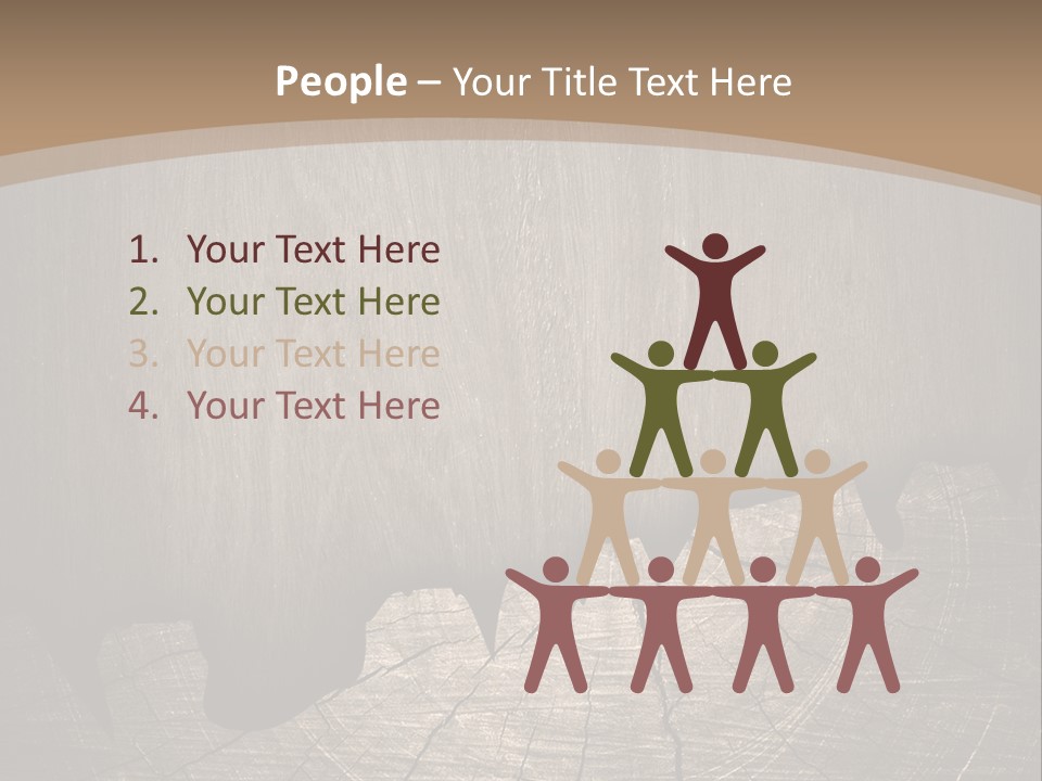 Art Pattern Hardwood PowerPoint Template