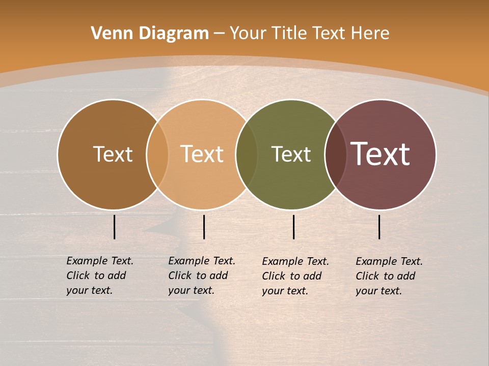 Board Slice Brown PowerPoint Template