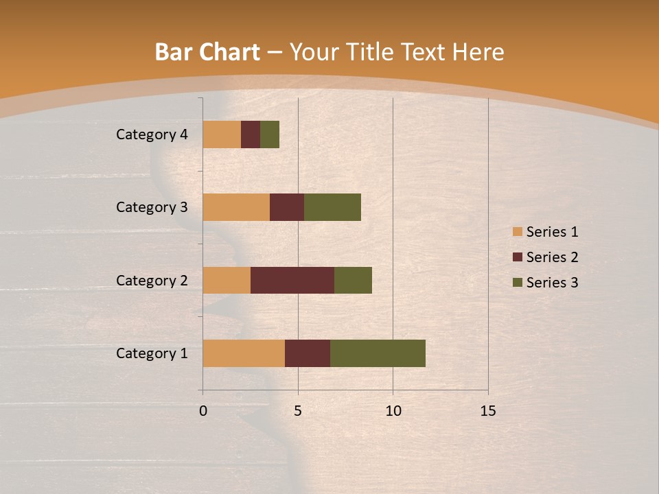 Board Slice Brown PowerPoint Template