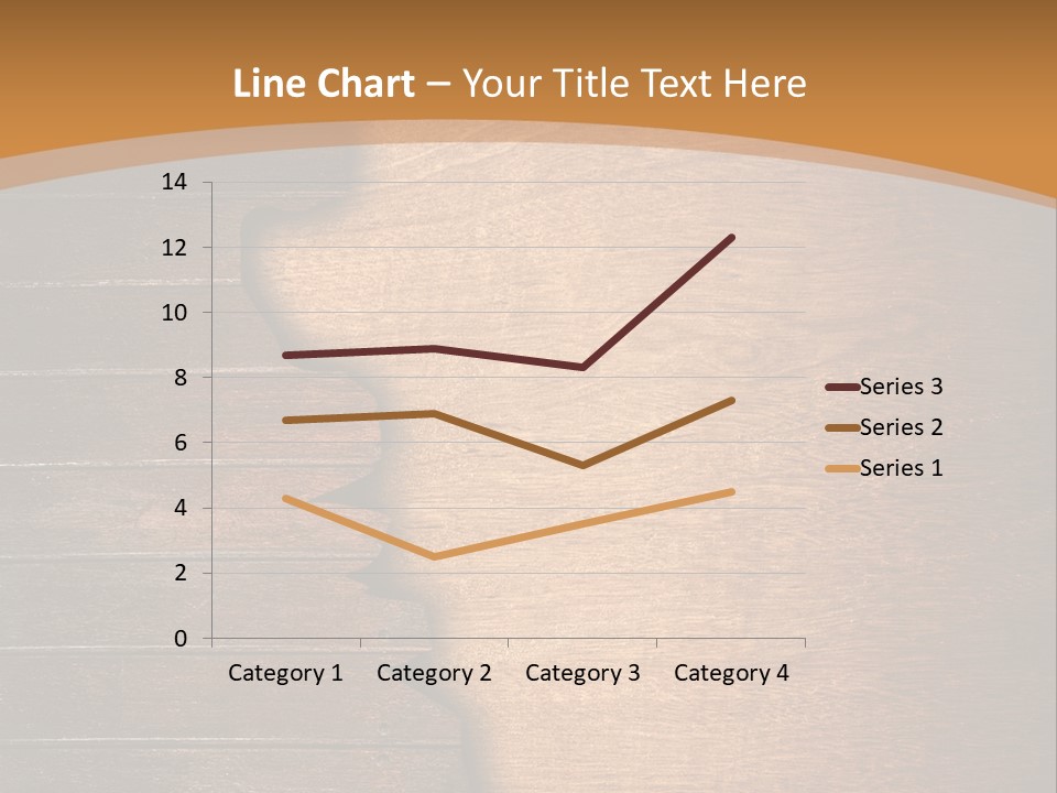 Board Slice Brown PowerPoint Template