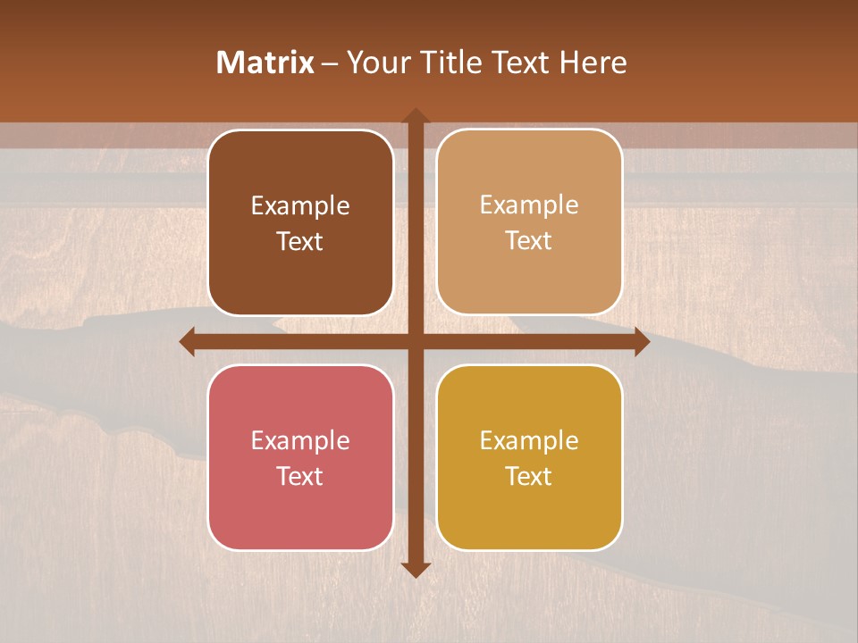 Crack Break Plank PowerPoint Template