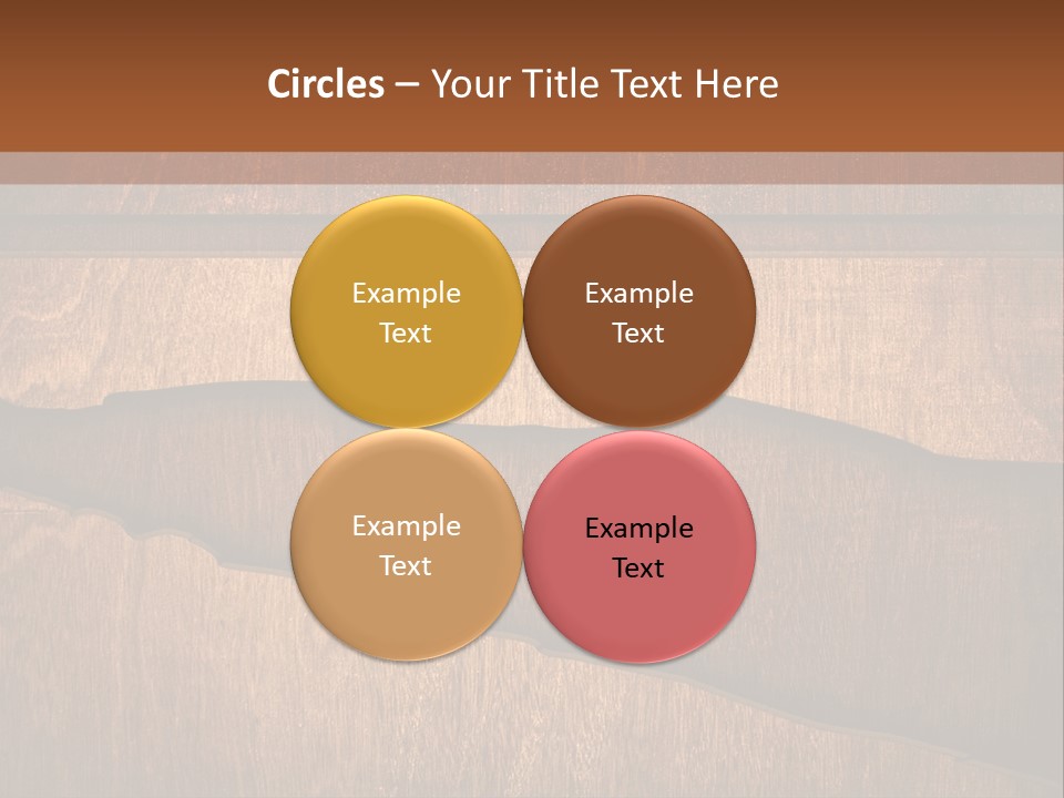 Crack Break Plank PowerPoint Template