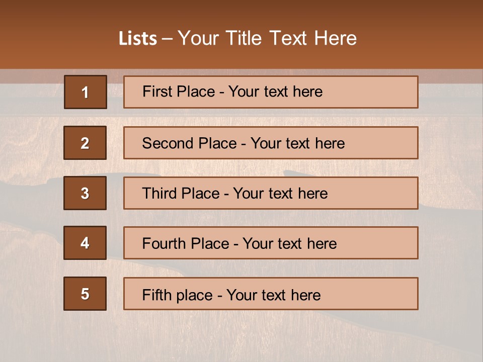 Crack Break Plank PowerPoint Template