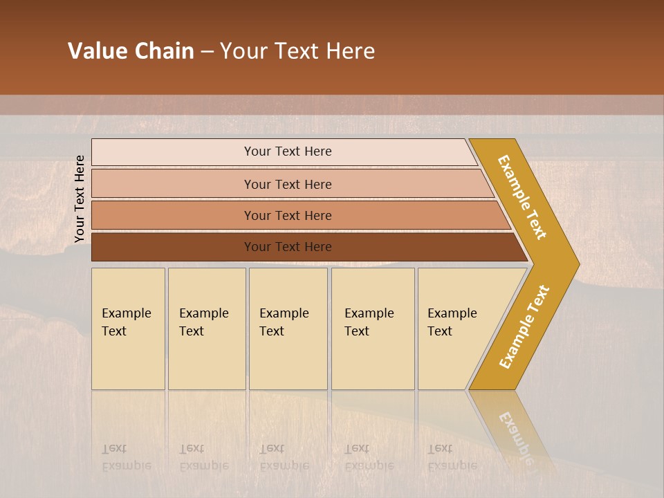 Crack Break Plank PowerPoint Template