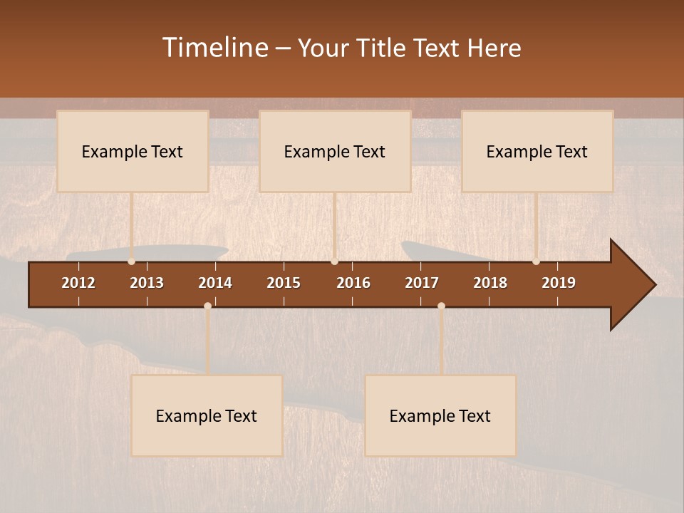 Crack Break Plank PowerPoint Template