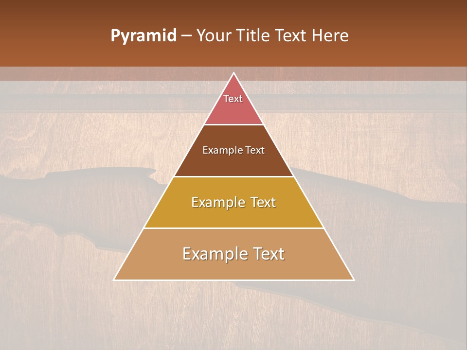 Crack Break Plank PowerPoint Template
