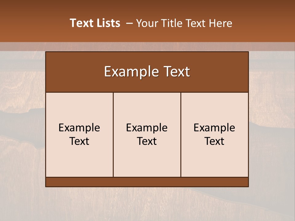 Crack Break Plank PowerPoint Template