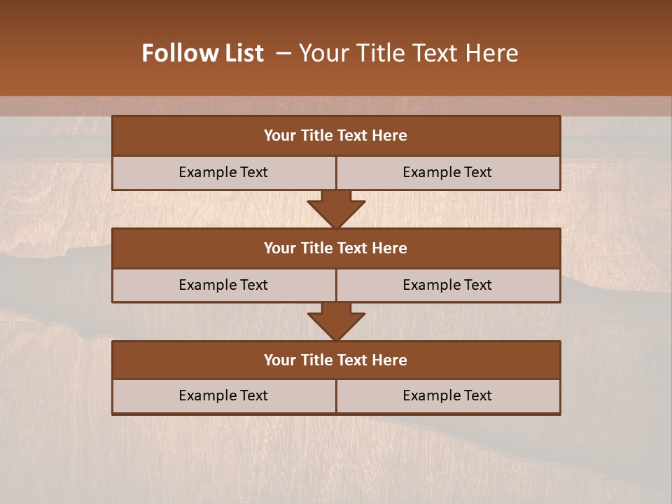 Crack Break Plank PowerPoint Template