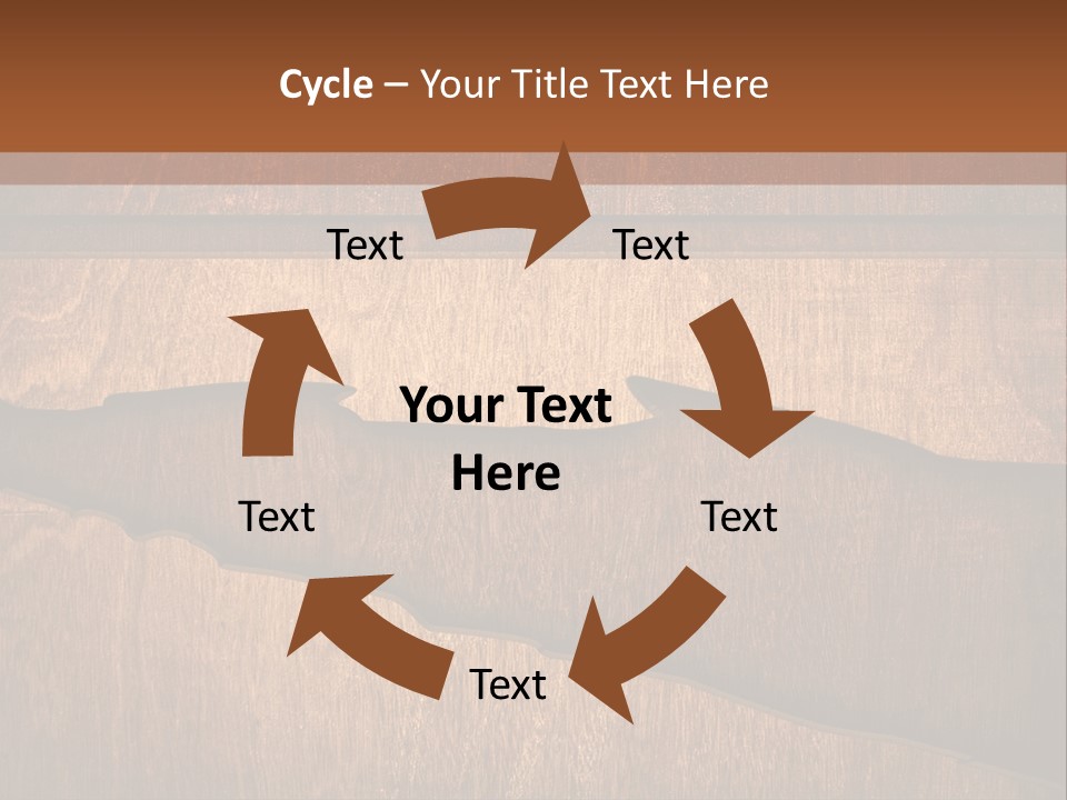 Crack Break Plank PowerPoint Template