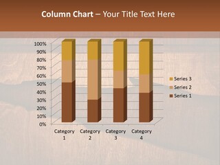 Crack Break Plank PowerPoint Template