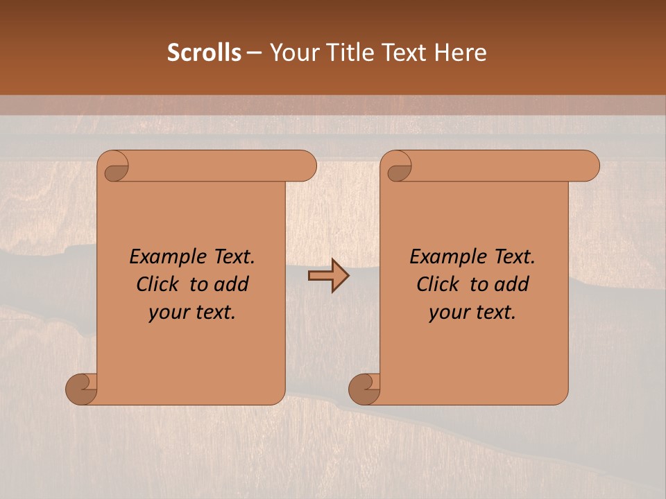 Crack Break Plank PowerPoint Template