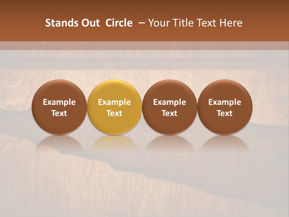 Crack Break Plank PowerPoint Template