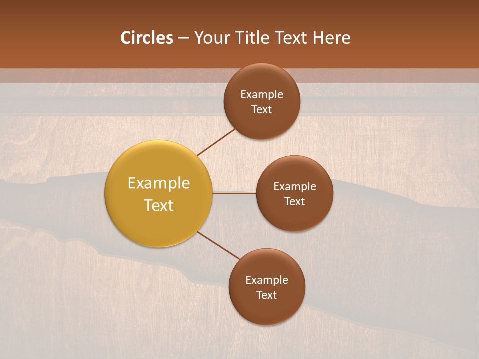 Crack Break Plank PowerPoint Template