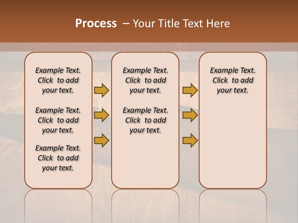 Crack Break Plank PowerPoint Template