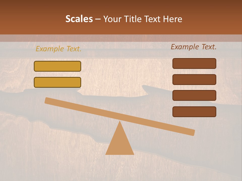 Crack Break Plank PowerPoint Template
