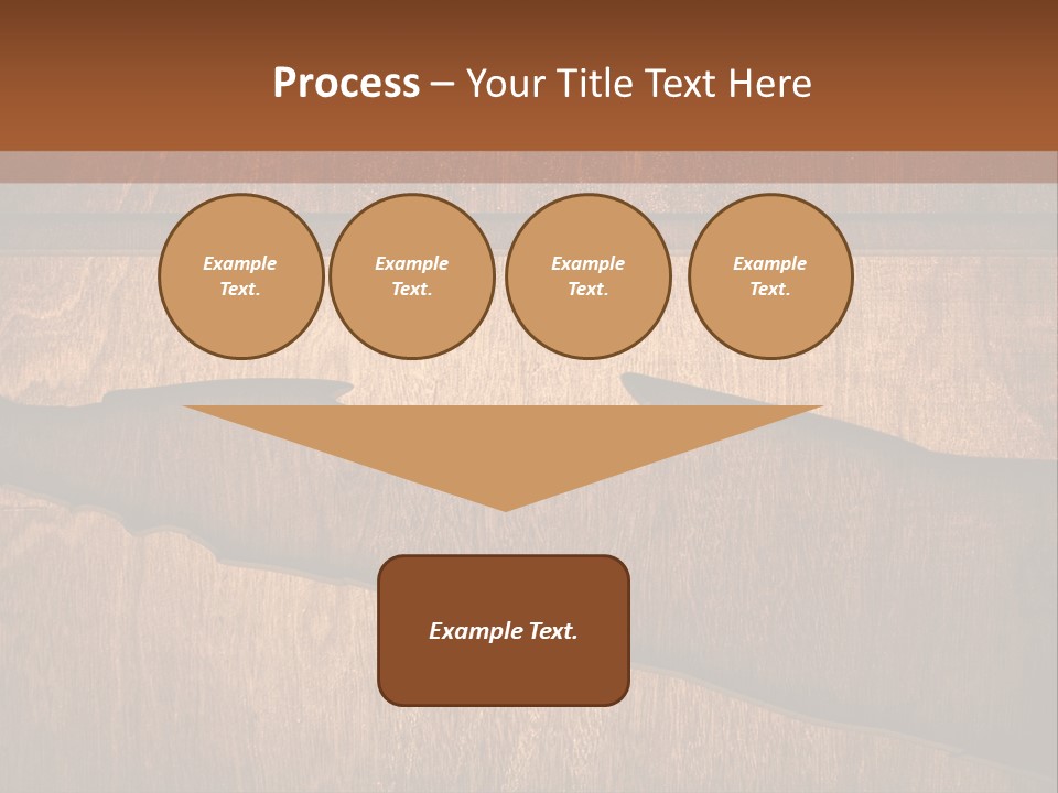 Crack Break Plank PowerPoint Template