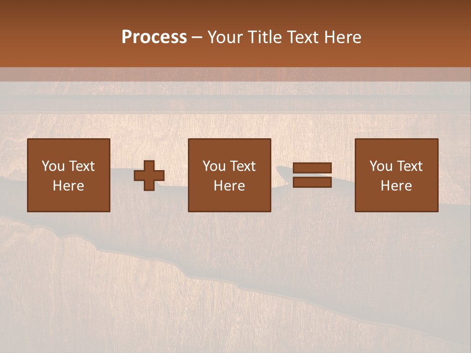 Crack Break Plank PowerPoint Template