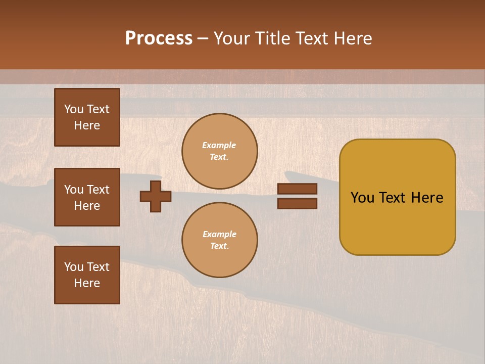 Crack Break Plank PowerPoint Template