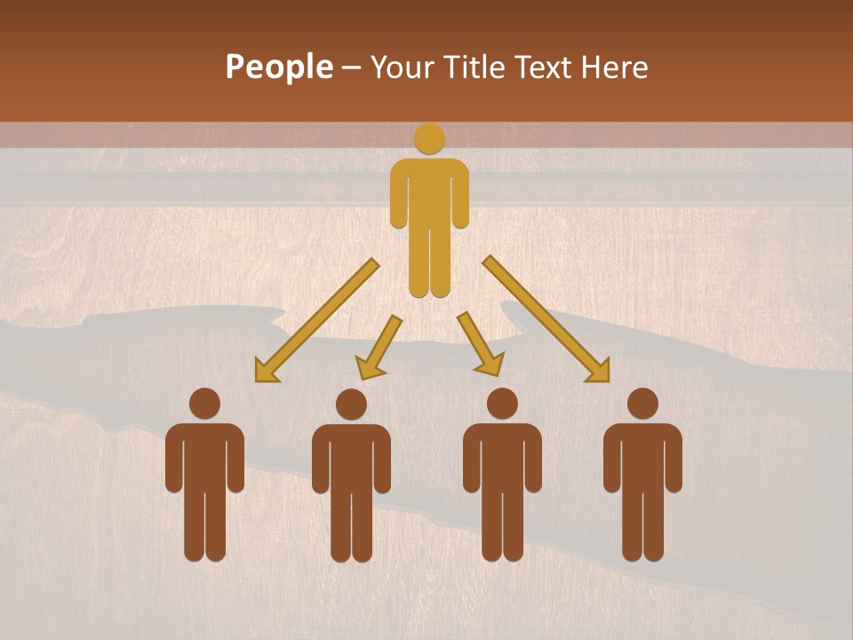 Crack Break Plank PowerPoint Template