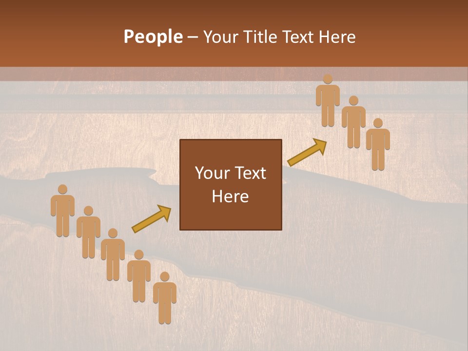 Crack Break Plank PowerPoint Template