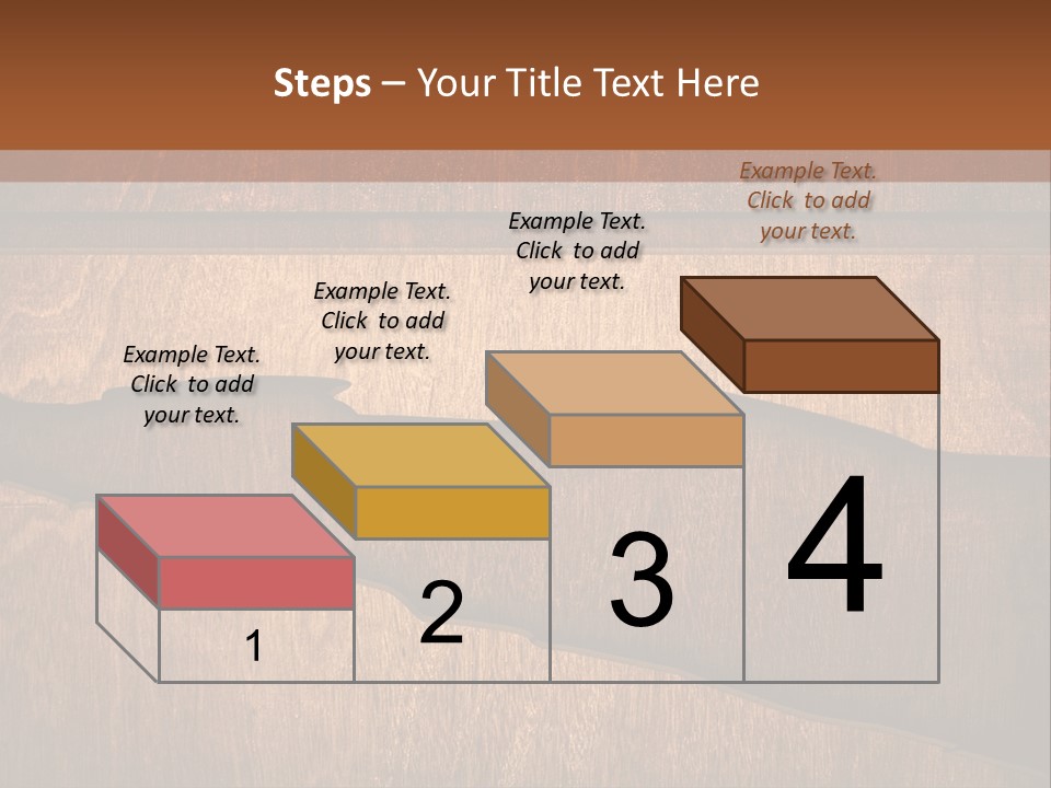 Crack Break Plank PowerPoint Template