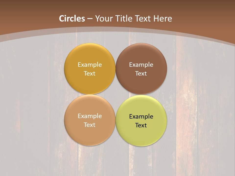 Parquet Lumber Blank PowerPoint Template