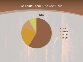 Parquet Lumber Blank PowerPoint Template