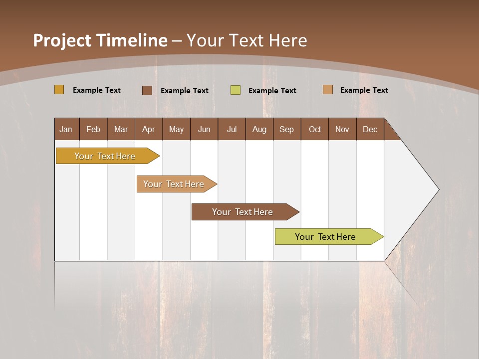 Parquet Lumber Blank PowerPoint Template