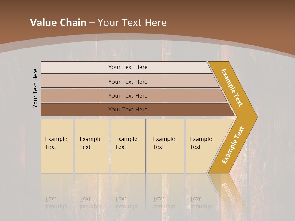 Parquet Lumber Blank PowerPoint Template