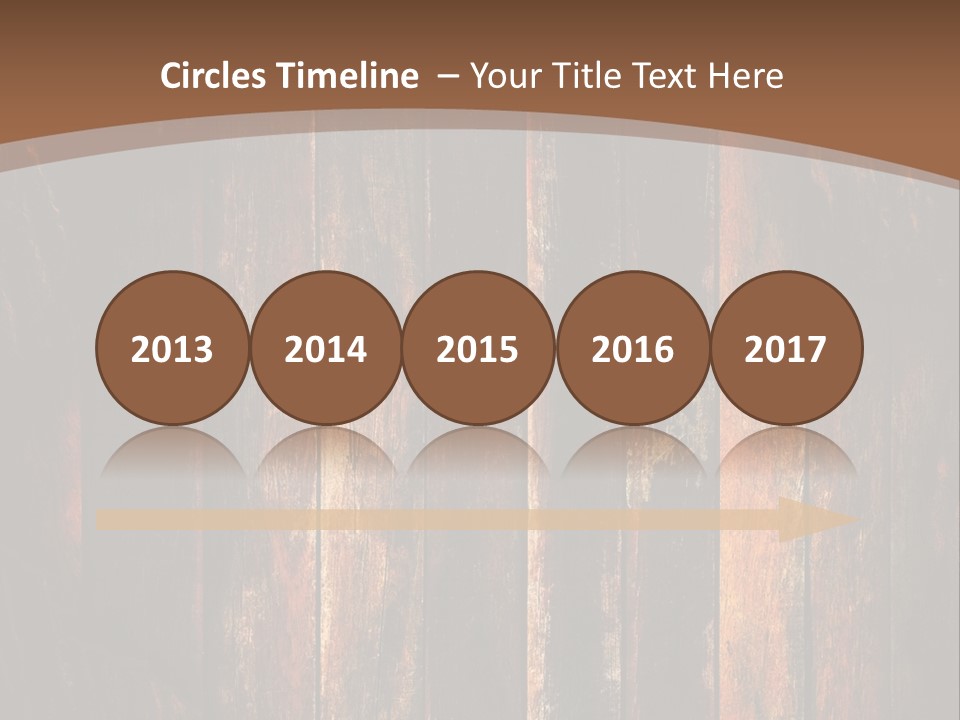 Parquet Lumber Blank PowerPoint Template