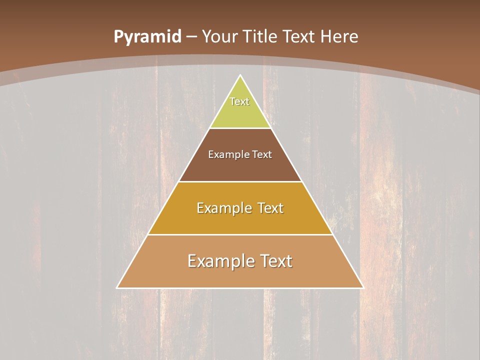 Parquet Lumber Blank PowerPoint Template
