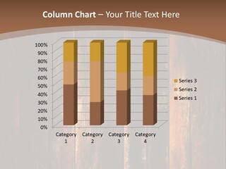 Parquet Lumber Blank PowerPoint Template