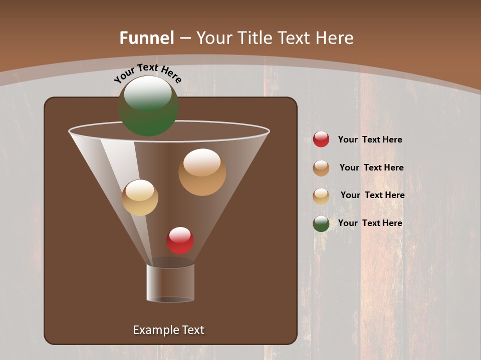 Parquet Lumber Blank PowerPoint Template