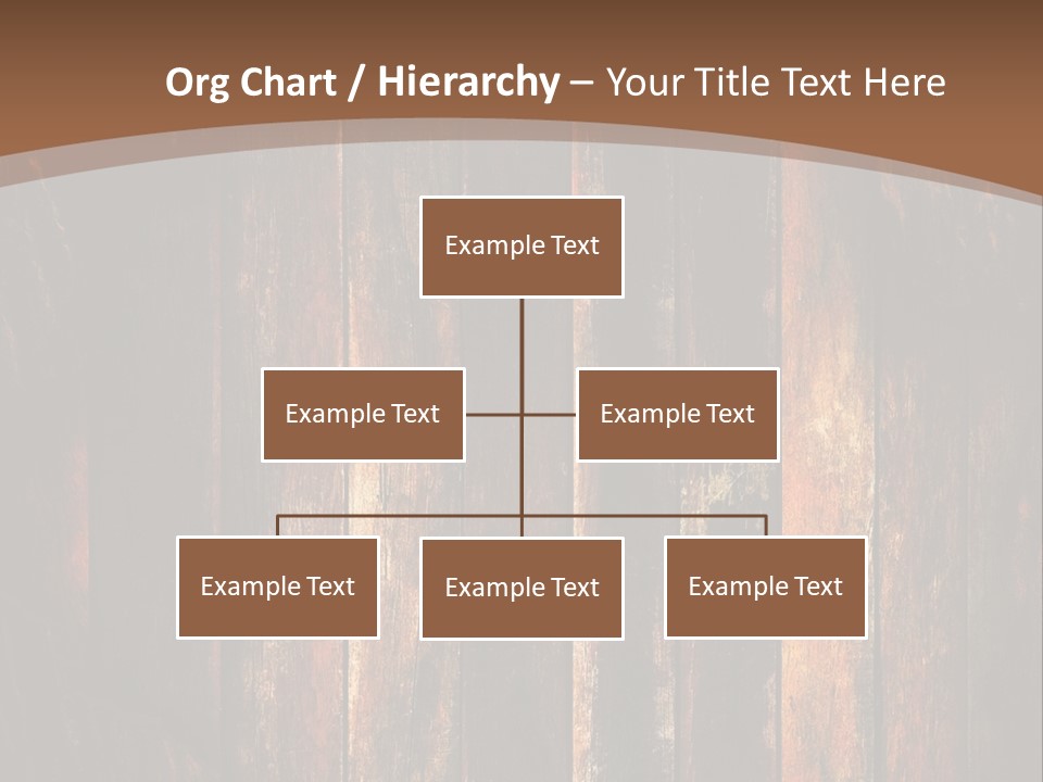 Parquet Lumber Blank PowerPoint Template