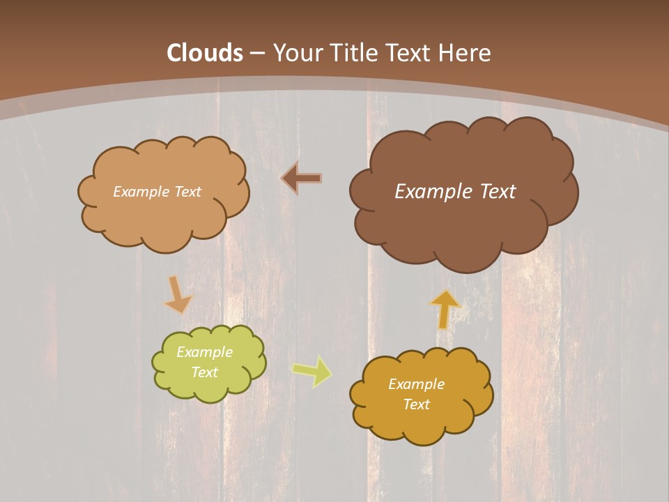 Parquet Lumber Blank PowerPoint Template
