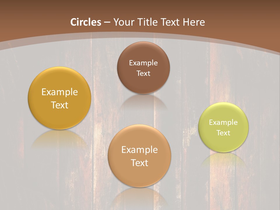 Parquet Lumber Blank PowerPoint Template