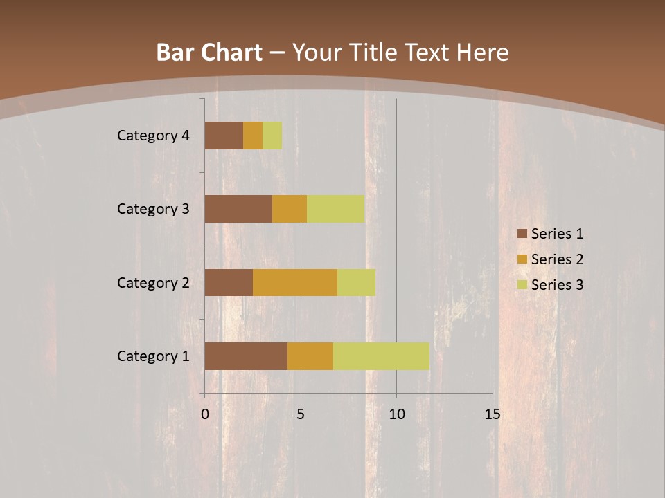 Parquet Lumber Blank PowerPoint Template