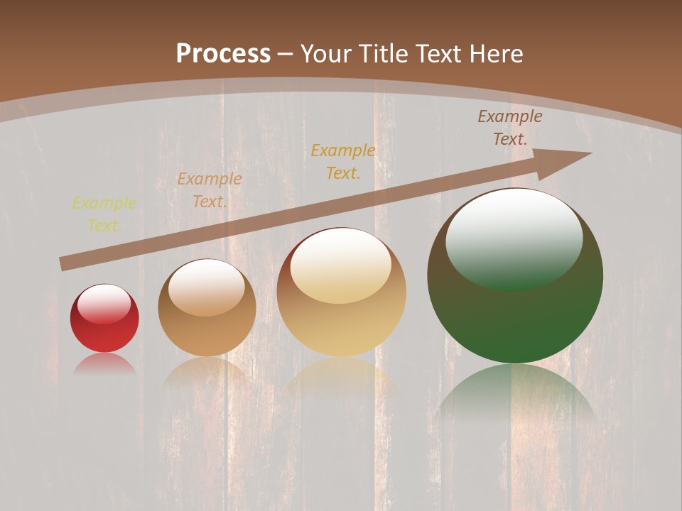 Parquet Lumber Blank PowerPoint Template