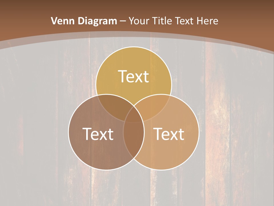 Parquet Lumber Blank PowerPoint Template