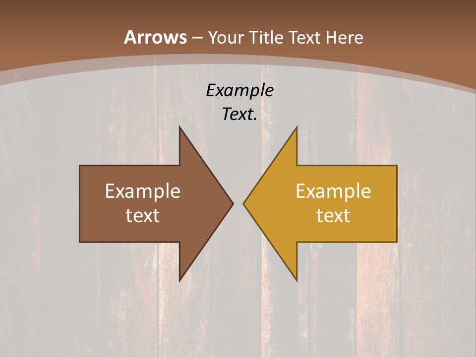 Parquet Lumber Blank PowerPoint Template