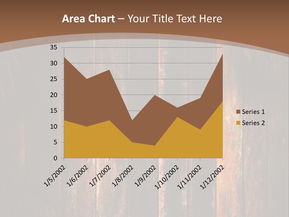 Parquet Lumber Blank PowerPoint Template