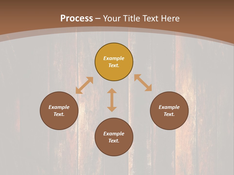 Parquet Lumber Blank PowerPoint Template