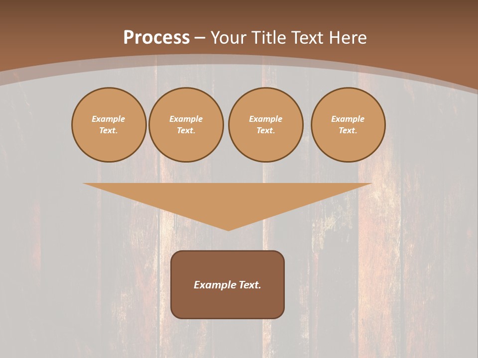 Parquet Lumber Blank PowerPoint Template