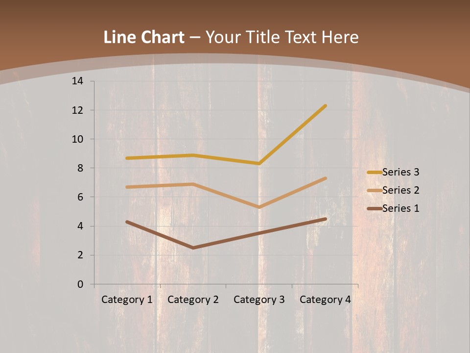 Parquet Lumber Blank PowerPoint Template