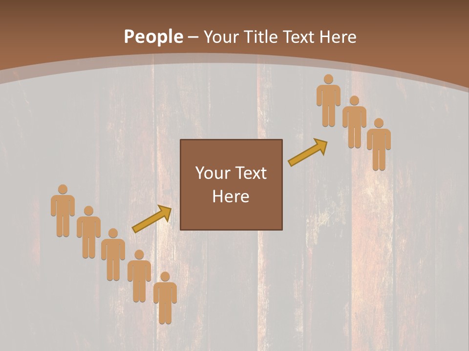 Parquet Lumber Blank PowerPoint Template