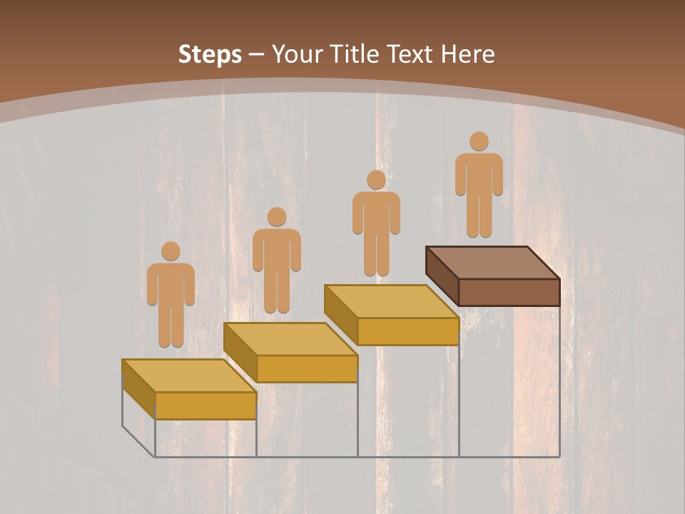 Parquet Lumber Blank PowerPoint Template