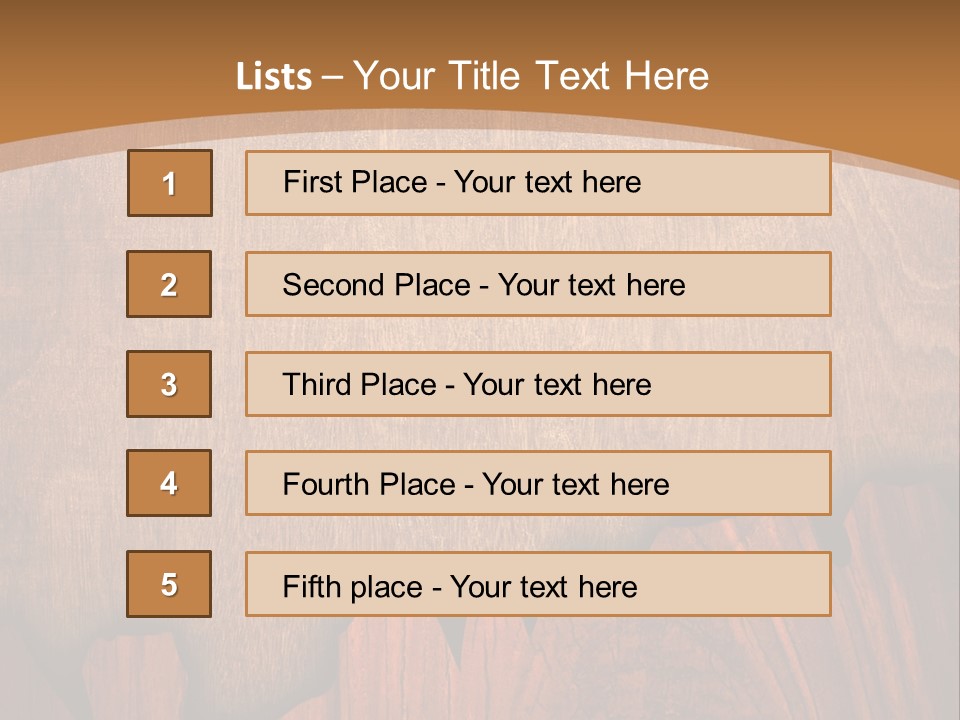 Surface Sign Nature PowerPoint Template