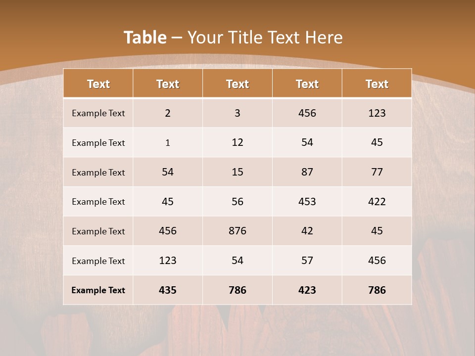 Surface Sign Nature PowerPoint Template